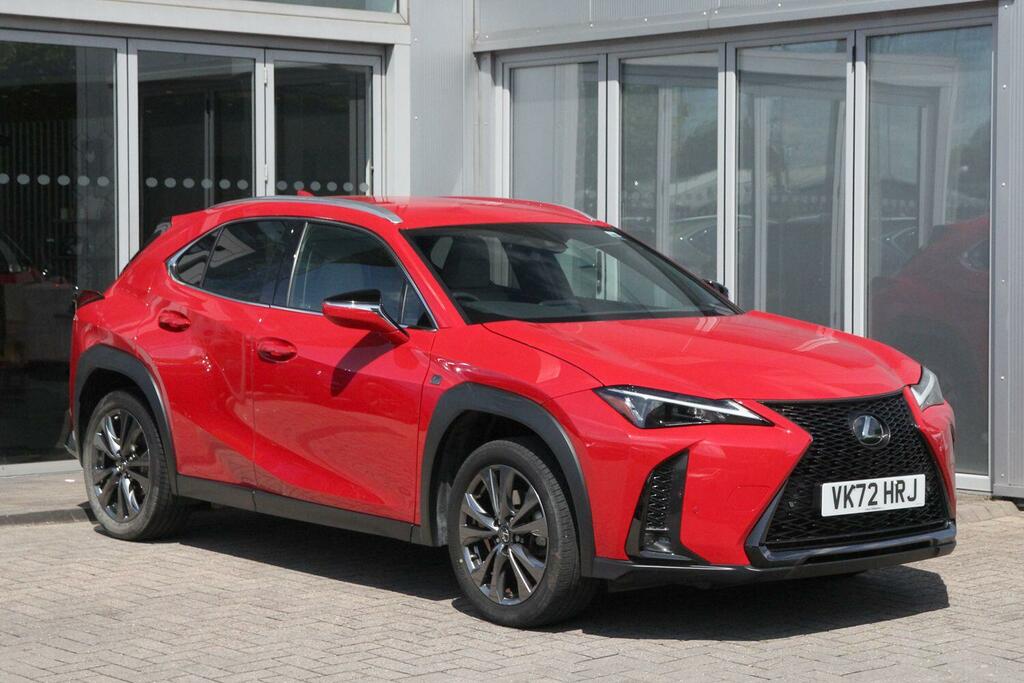 Lexus UX 250H F-sport Design Red