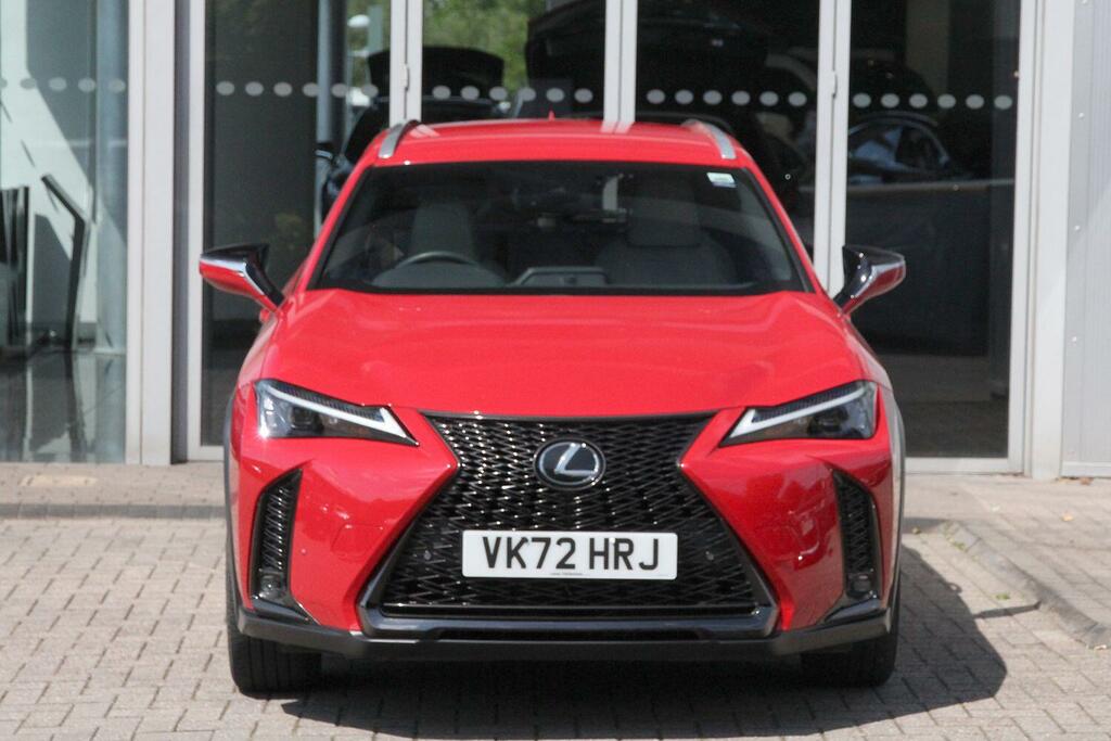 Lexus UX 250H F-sport Design VK72HRJ Red #4