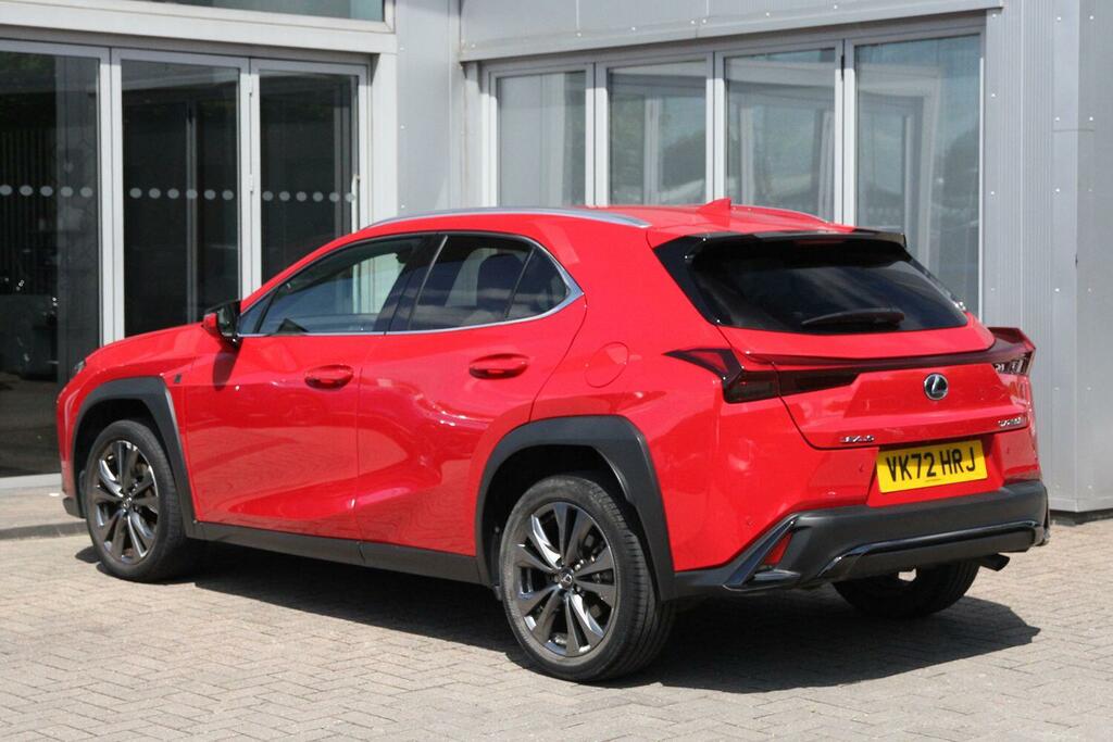 Lexus UX 250H F-sport Design VK72HRJ Red #2