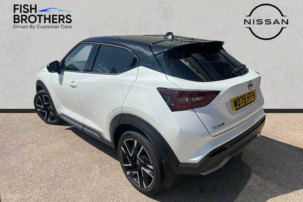Nissan Juke 1.0 Dig-t Tekna WO75FFH White #3