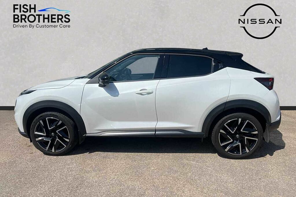 Nissan Juke 1.0 Dig-t Tekna WO75FFH White #4