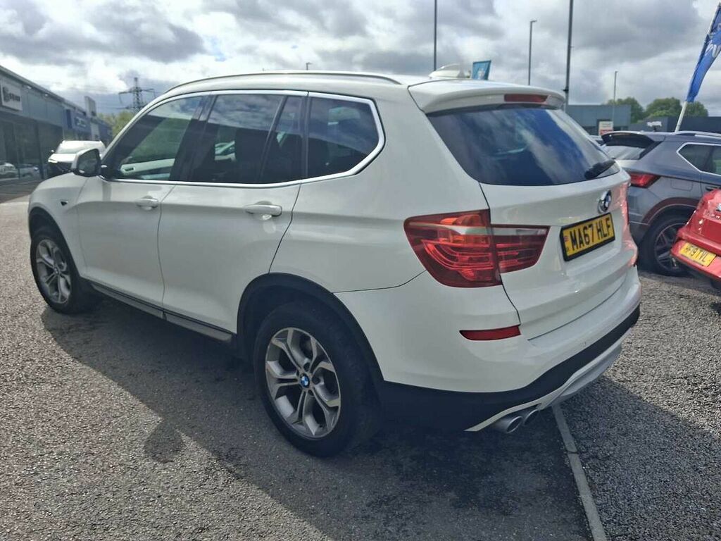 BMW X3 Xdrive30d Xline Step MA67HLF White #3