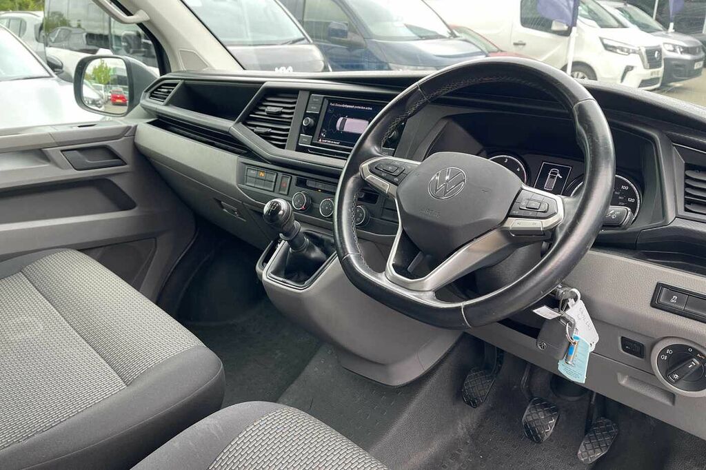 Volkswagen Transporter 2.0 Tdi 110 Highline Van CK72LKJ Grey #6