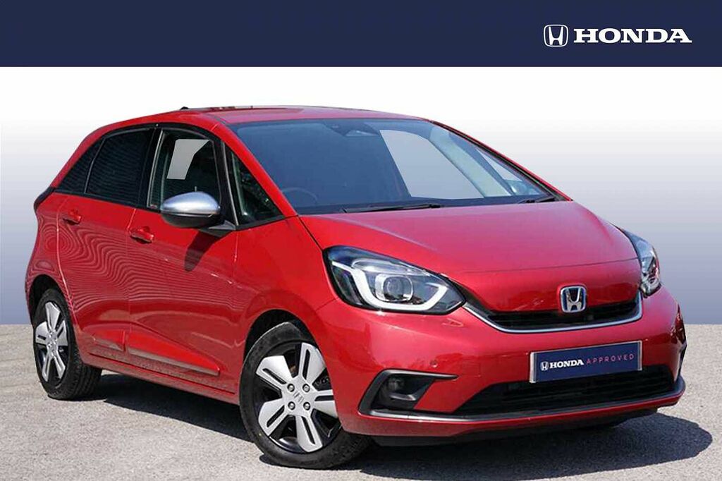 Honda Jazz 1.5 I-mmd Hybrid Ex Ecvt Red