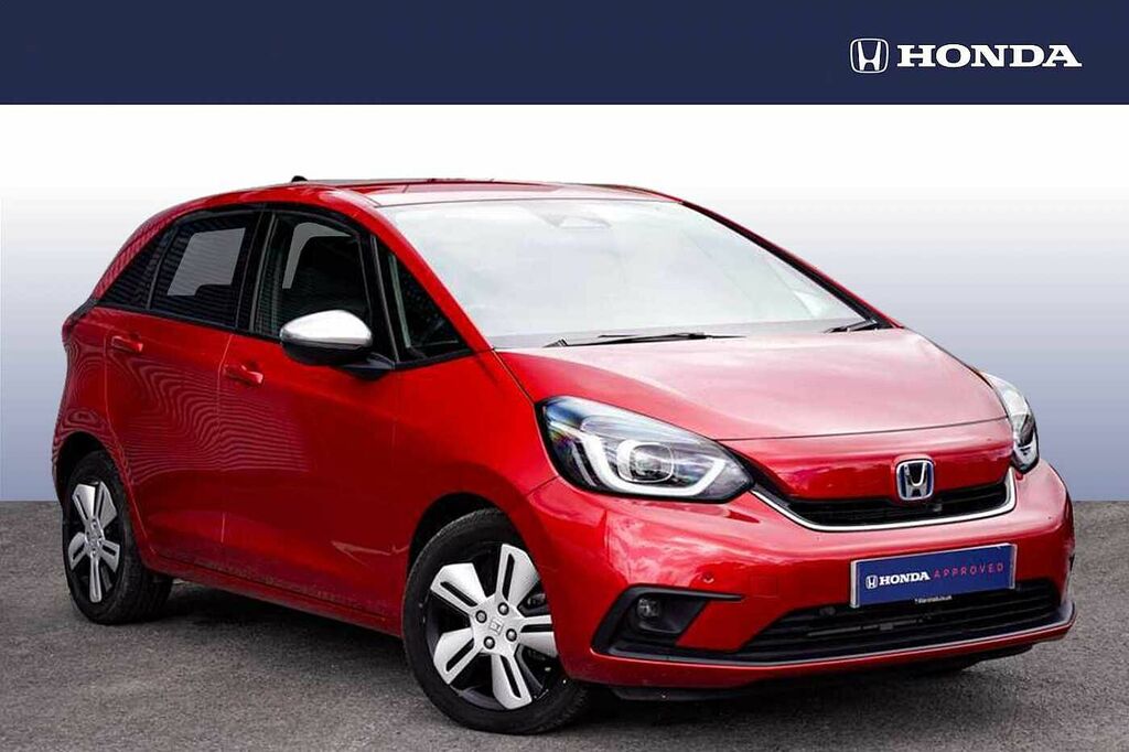 Honda Jazz 1.5 I-mmd Hybrid Ex Ecvt Red