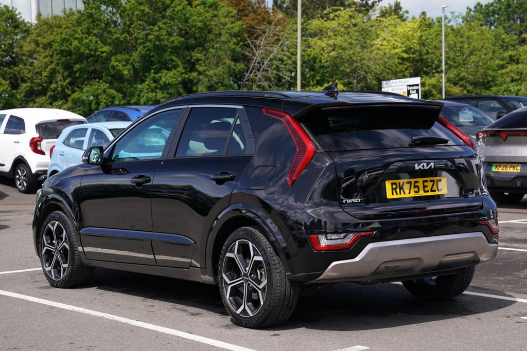 Kia Niro 1.6 Gdi 136 Hybrid Evolve Dct RK75EZC Black #3