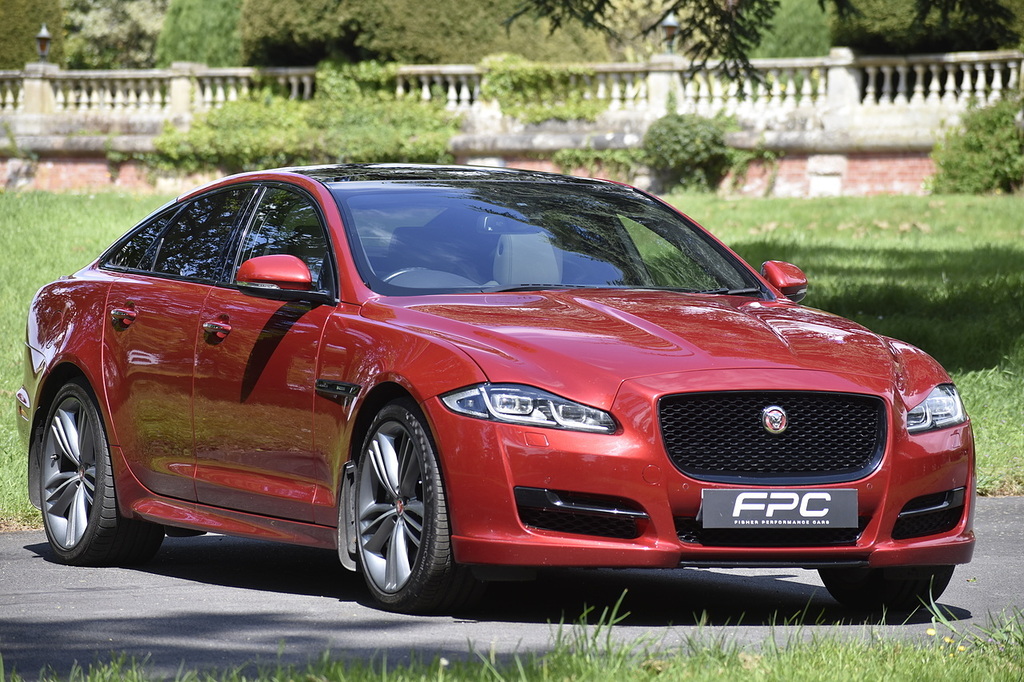 Jaguar XJ 3.0D V6 R-sport Saloon Euro 6 Ss Red