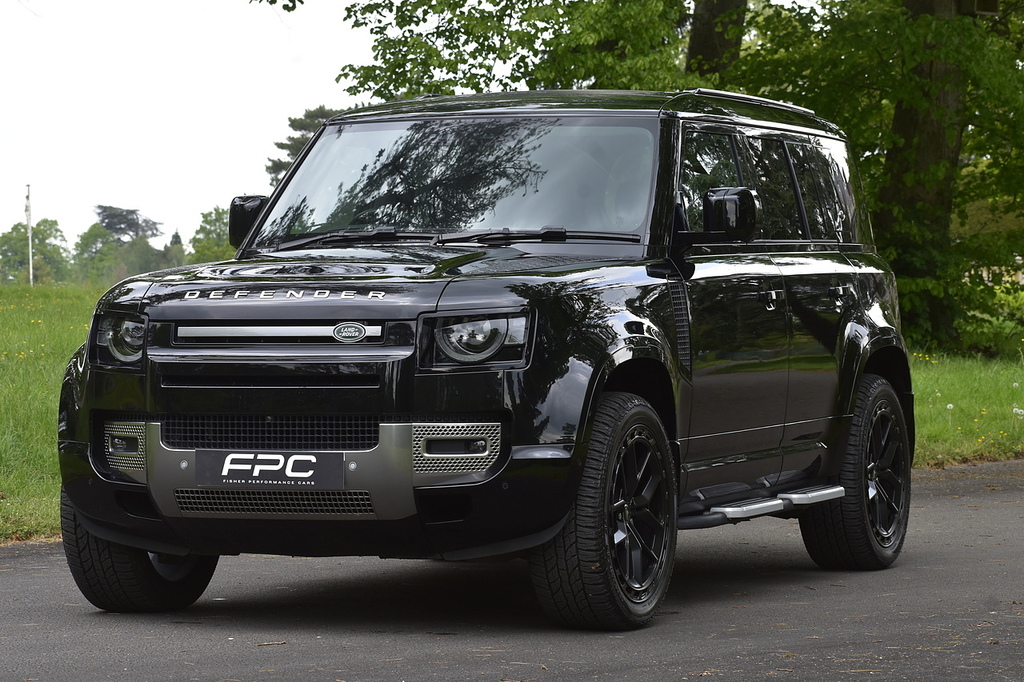 Land Rover Defender 110 D250 Mhev Hse BC72FUG Black #4