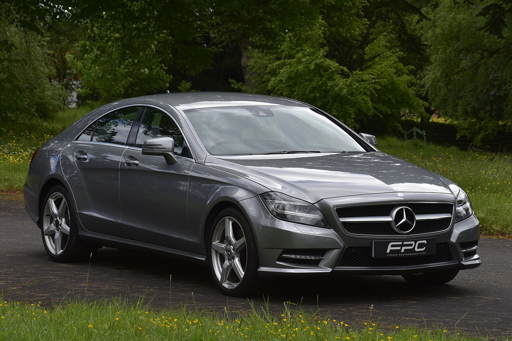Mercedes-Benz CLS Cls350 Cdi V6 Amg Sport Silver