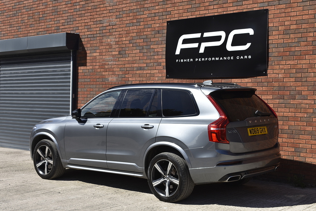 Volvo XC90 2.0 B5 Mhev R-design Pro Suv Hybrid Aut WD69GVX Grey #3