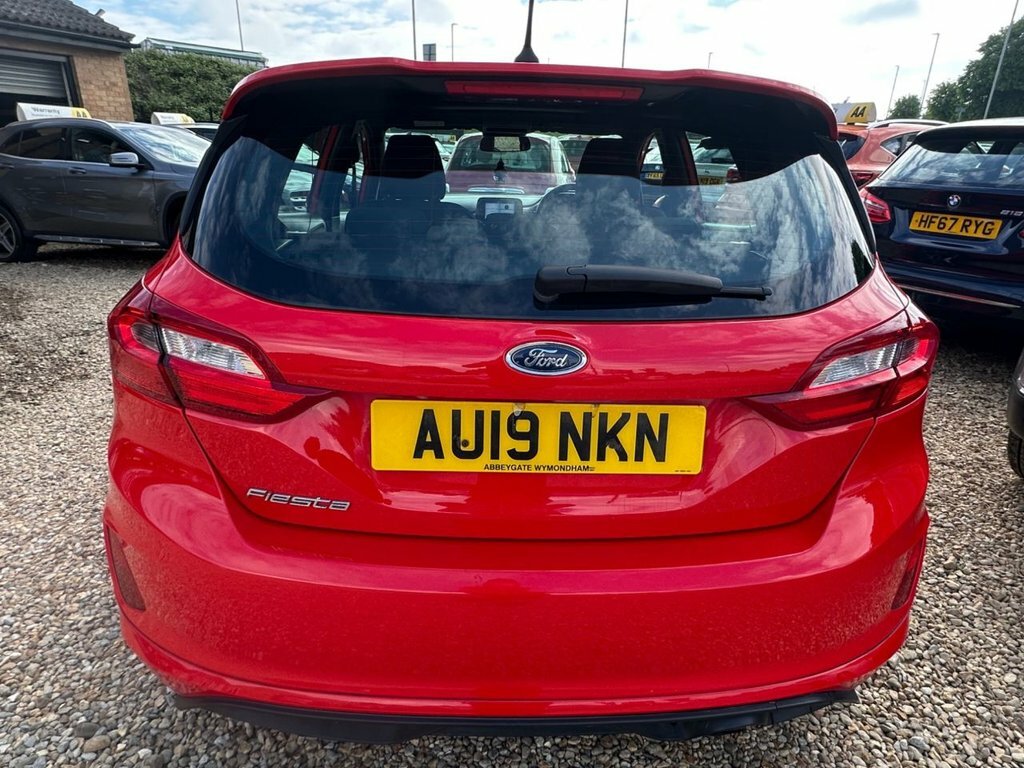 Ford Fiesta 1L St-line AU19NKN Red #4