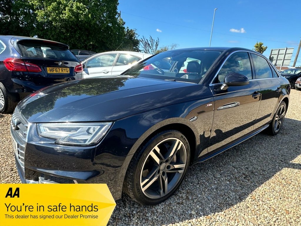 Audi A4 2L S Line Blue