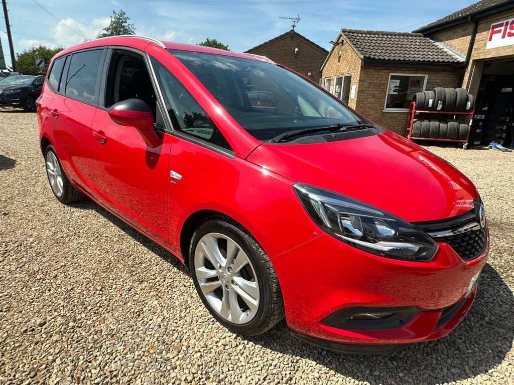 Vauxhall Zafira Tourer 2L Sri Red #6