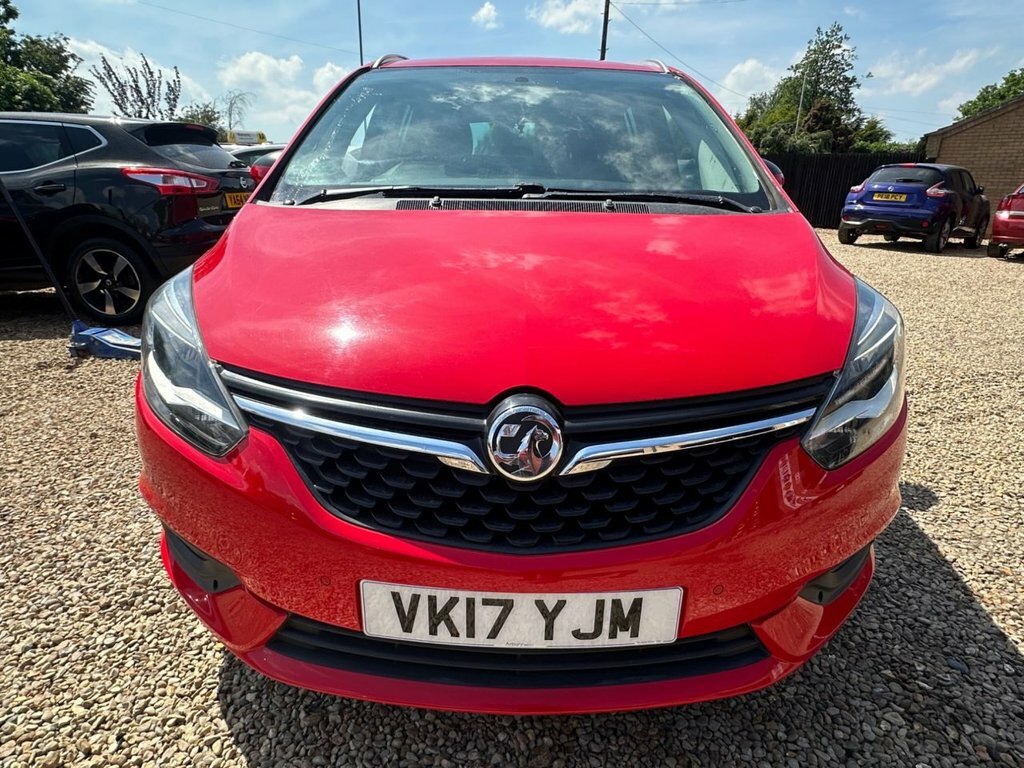Vauxhall Zafira Tourer 2L Sri Red #3
