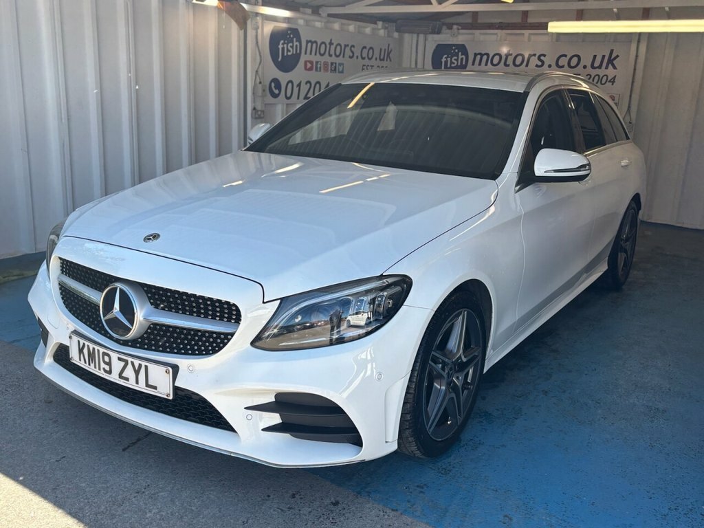 Mercedes-Benz C Class 2L Amg Line White