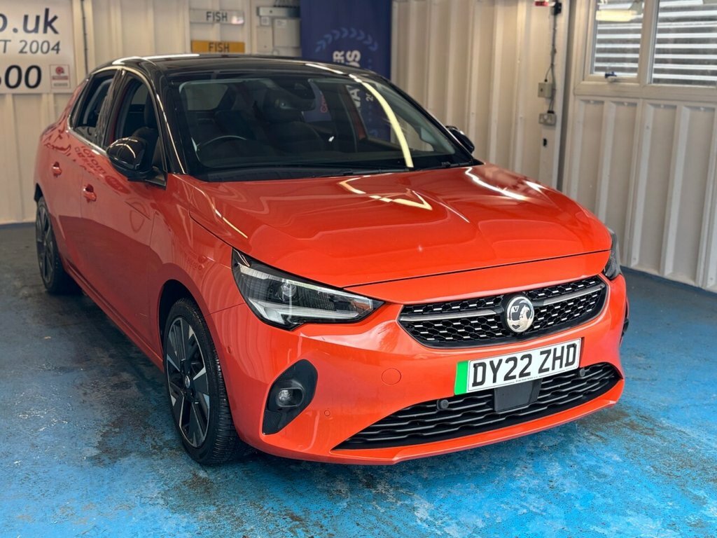 Vauxhall Corsa-e Hatchback DY22ZHD Orange #4