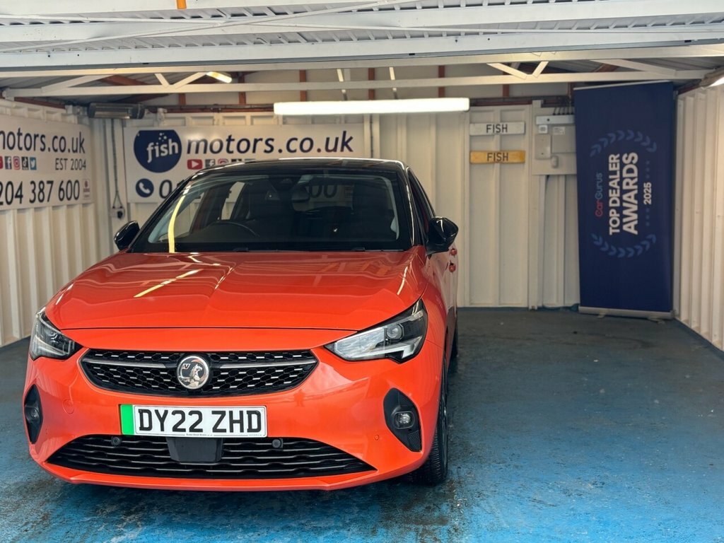 Vauxhall Corsa-e Hatchback DY22ZHD Orange #3