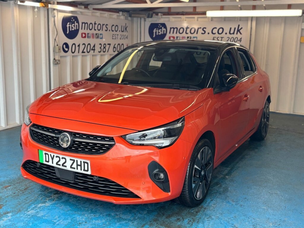 Vauxhall Corsa-e Hatchback Orange