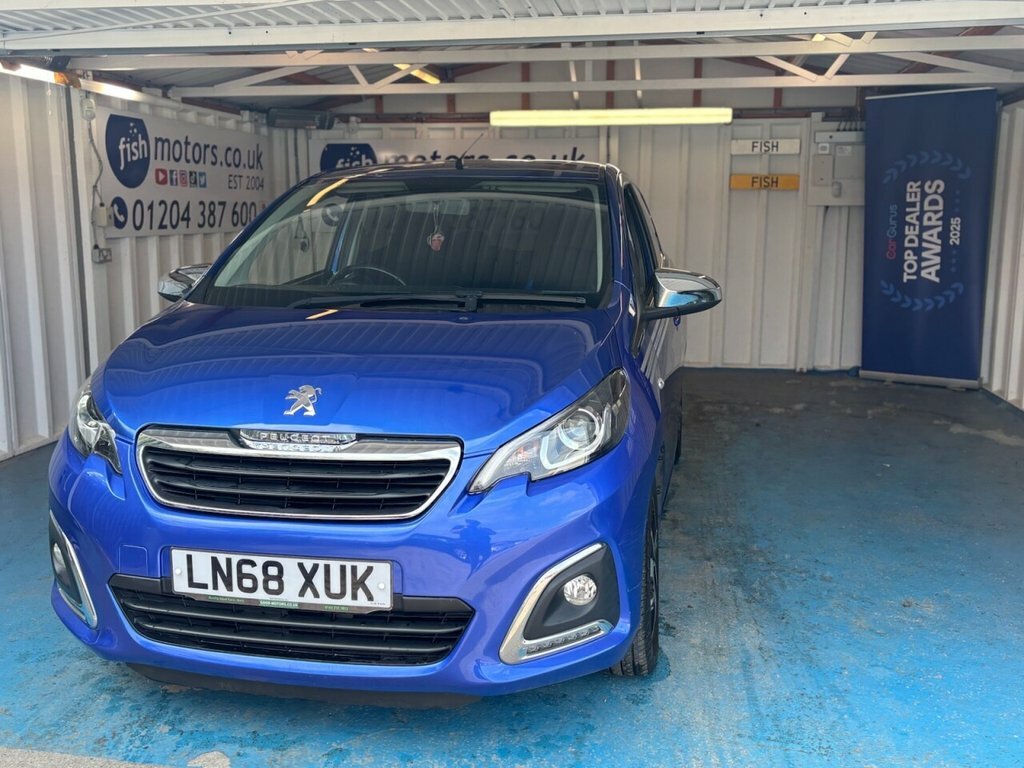 Peugeot 108 1L Collection LN68XUK Blue #3
