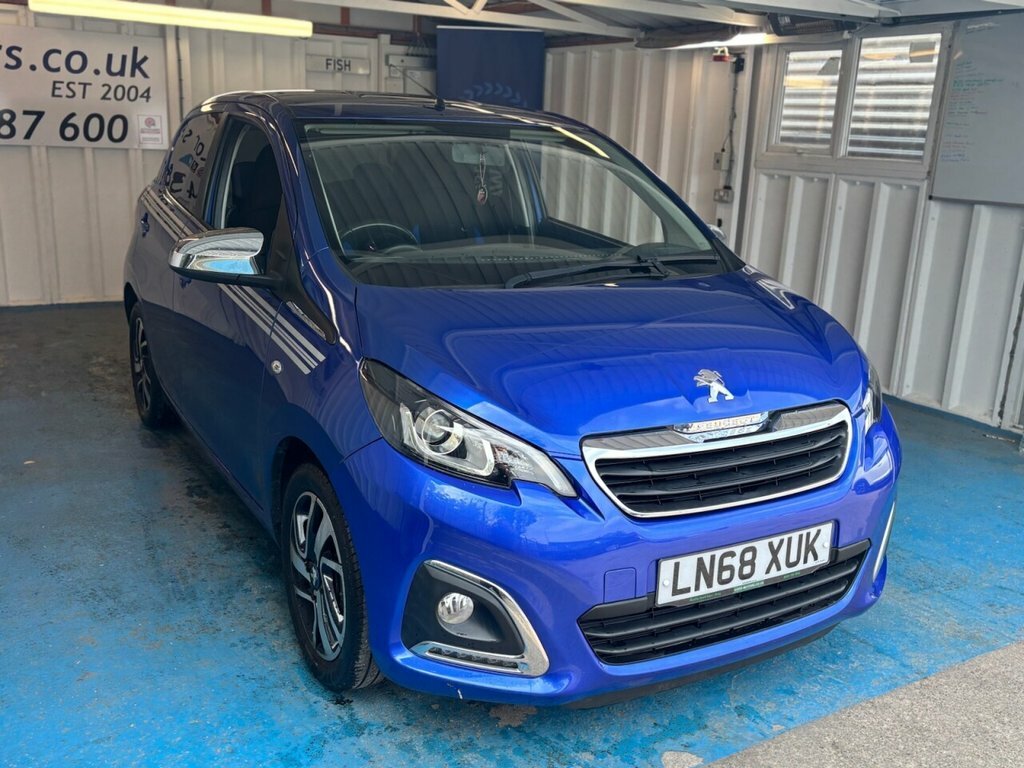 Peugeot 108 1L Collection LN68XUK Blue #5