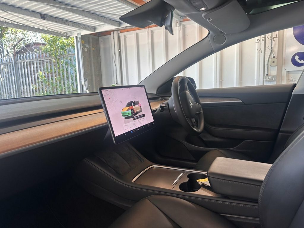 Tesla Model 3 Saloon LB72OFE Blue #2