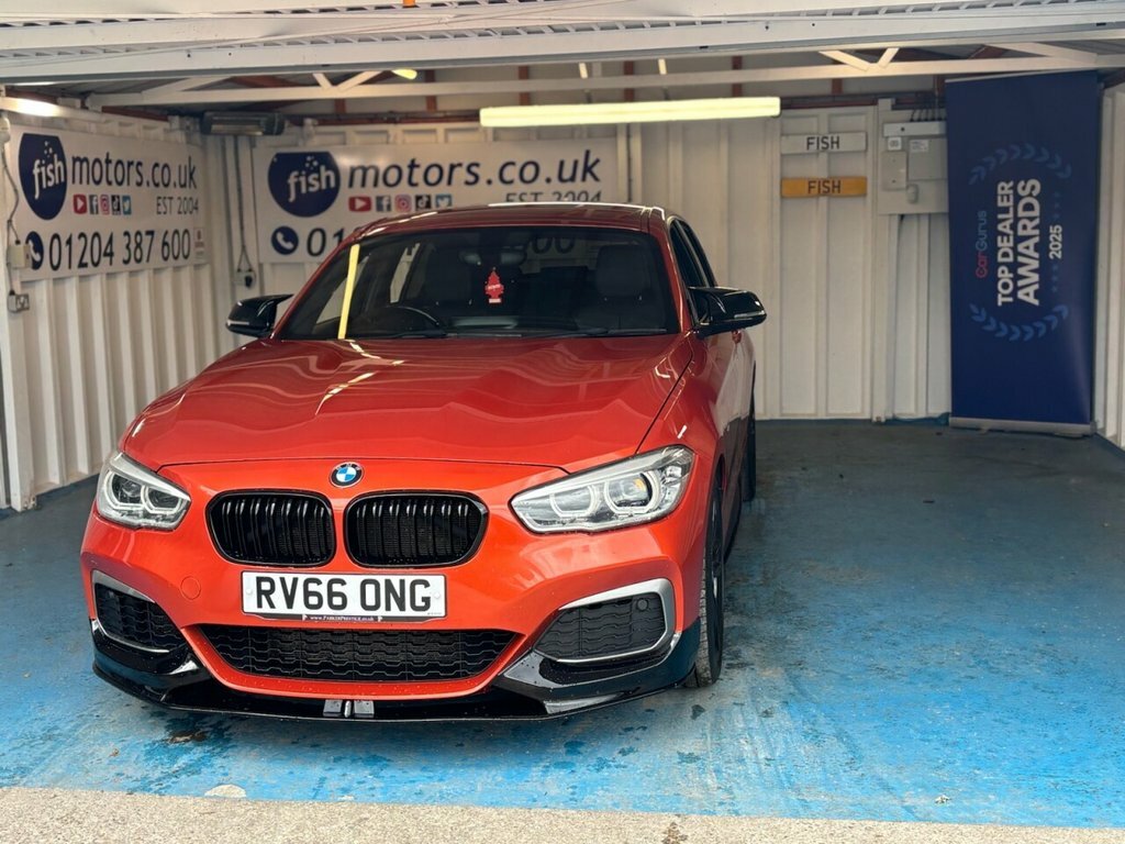 BMW 1 Series 3L Null RV66ONG Orange #3