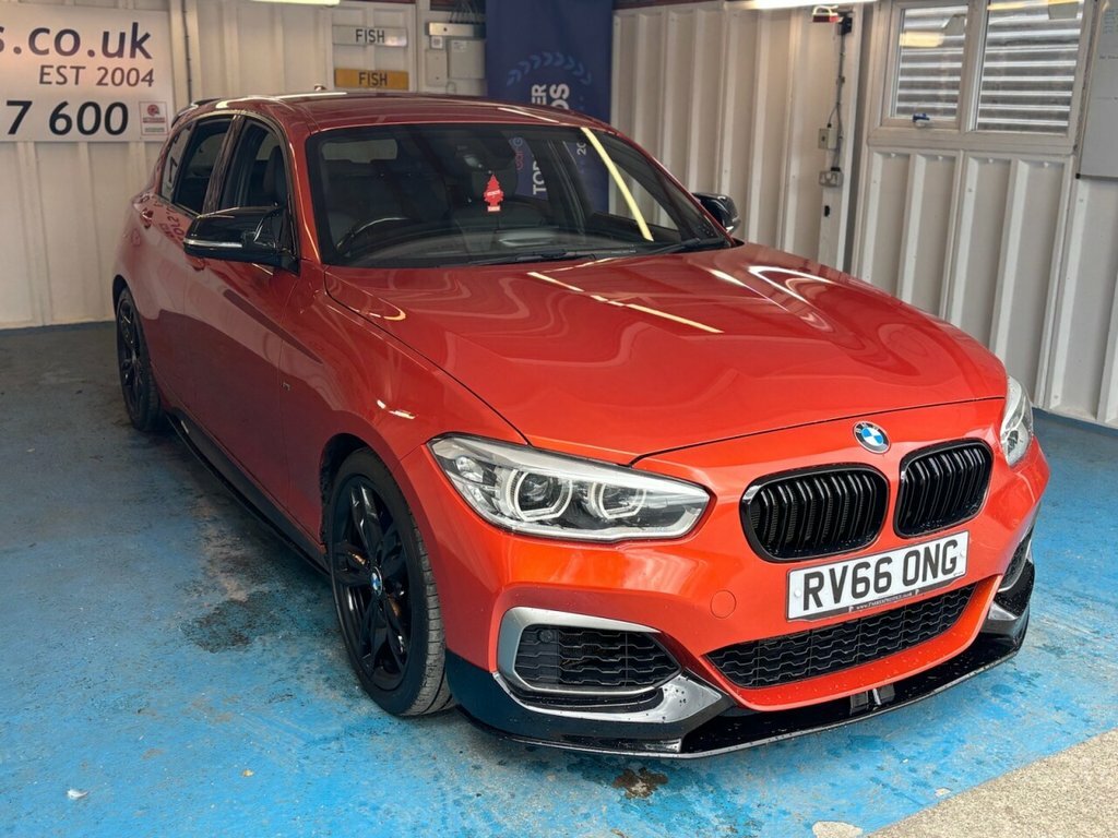 BMW 1 Series 3L Null RV66ONG Orange #6