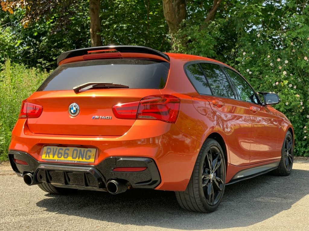 BMW 1 Series 3L Null RV66ONG Orange #5