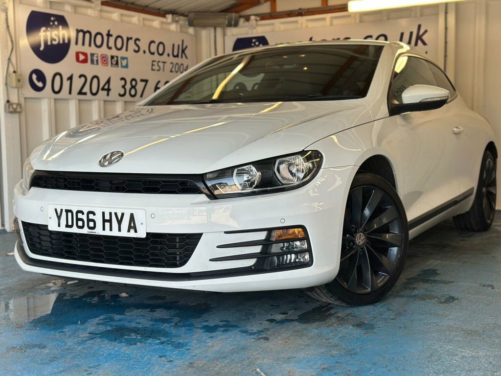 Volkswagen Scirocco 1.4L Gt YD66HYA White #3
