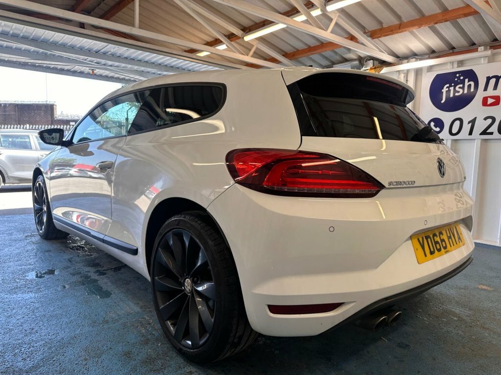 Volkswagen Scirocco 1.4L Gt YD66HYA White #5