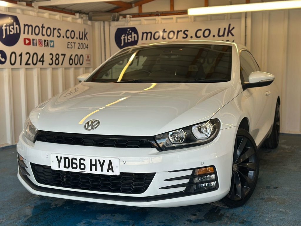Volkswagen Scirocco 1.4L Gt YD66HYA White #6