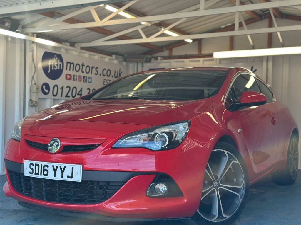 Vauxhall Astra GTC Turbo Limited Edition Coupe Red #9