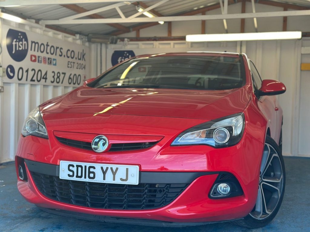 Vauxhall Astra GTC Turbo Limited Edition Coupe Red #11
