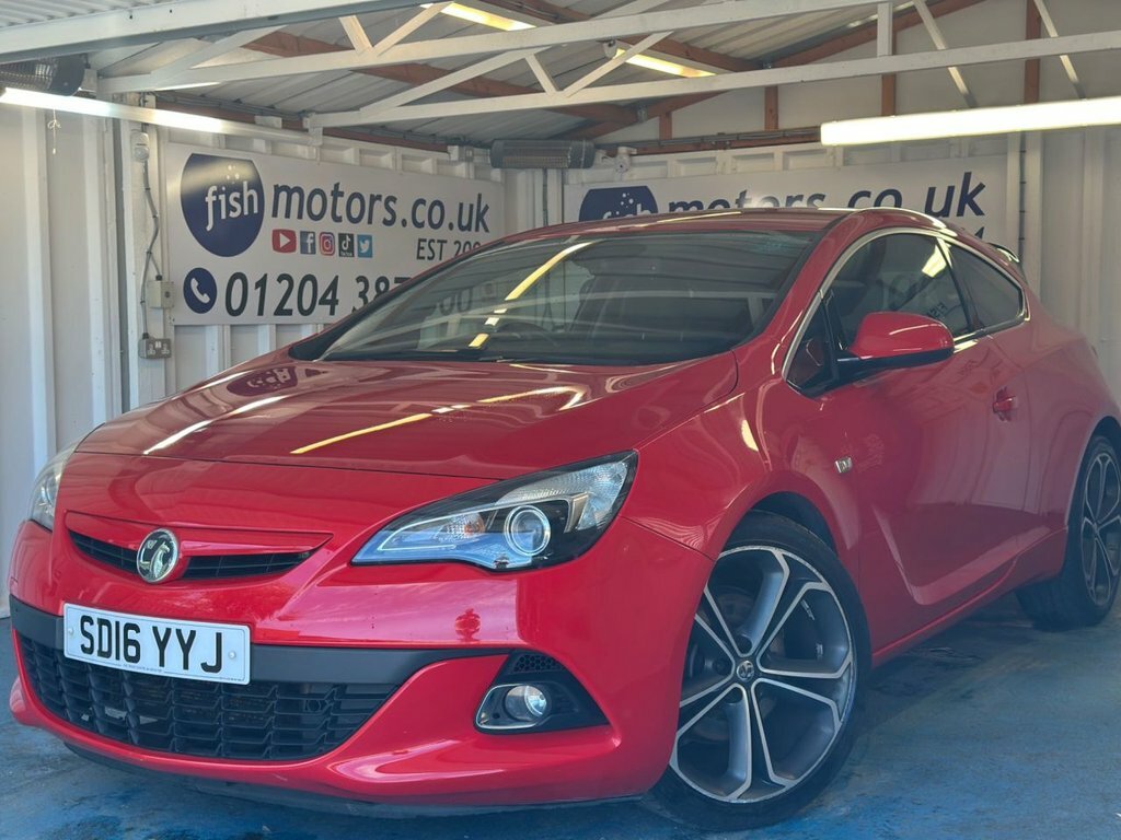 Vauxhall Astra GTC 1.4L Limited Edition Red