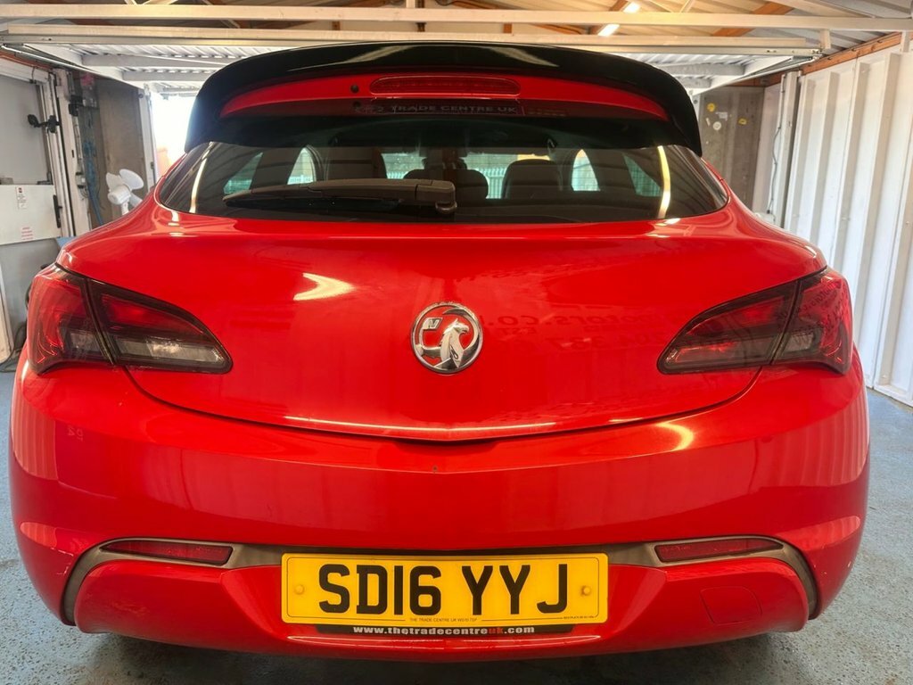 Vauxhall Astra GTC Turbo Limited Edition Coupe Red #23