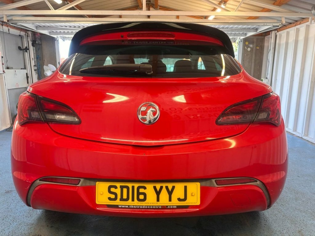 Vauxhall Astra GTC Turbo Limited Edition Coupe Red #20