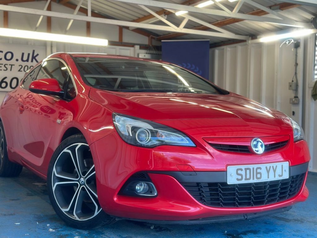 Vauxhall Astra GTC Turbo Limited Edition Coupe Red #15