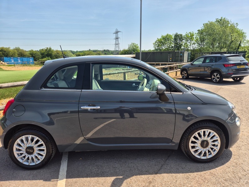 Fiat 500 1.2 Lounge Euro 6 WX68LDA Grey #3