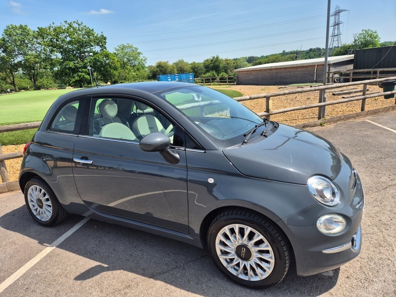 Fiat 500 1.2 Lounge Euro 6 WX68LDA Grey #5