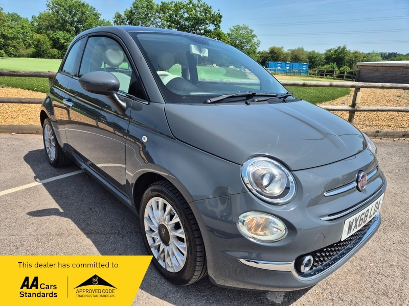 Fiat 500 1.2 Lounge Euro 6 Grey