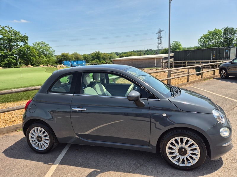 Fiat 500 1.2 Lounge Euro 6 WX68LDA Grey #4