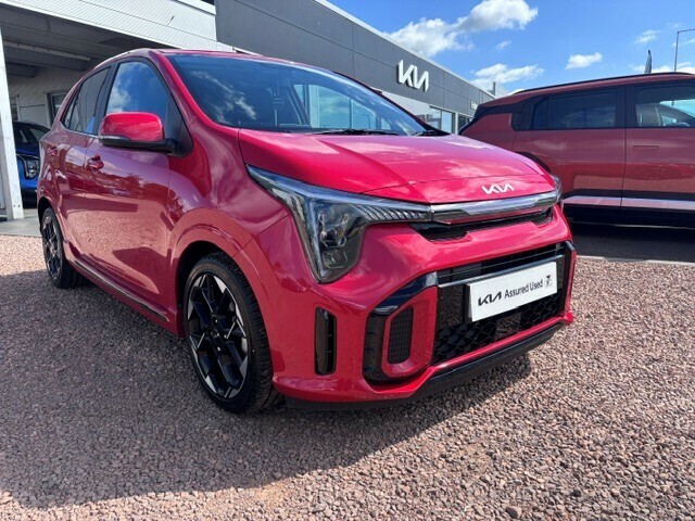 Kia Picanto 1.0 Gt-line S LV75SZL Red #4