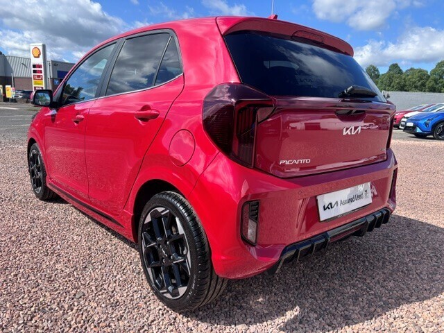 Kia Picanto 1.0 Gt-line S LV75SZL Red #6