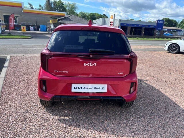 Kia Picanto 1.0 Gt-line S LV75SZL Red #5