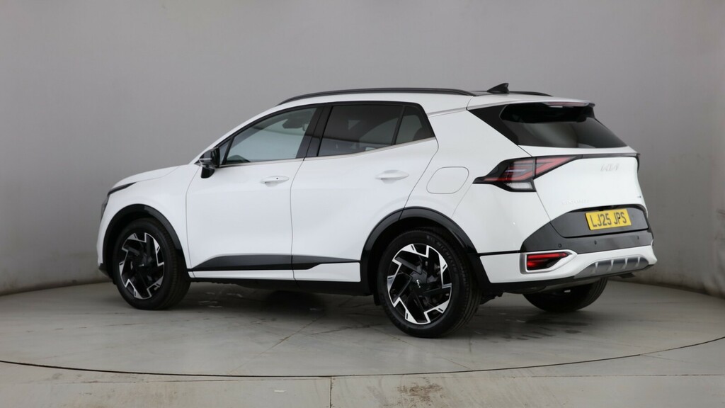 Kia Sportage 1.6T Gdi 157 48V Isg Gt-line S Dct LJ25JPS White #2