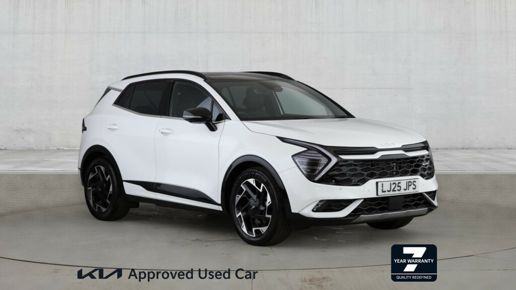 Kia Sportage 1.6T Gdi 157 48V Isg Gt-line S Dct White