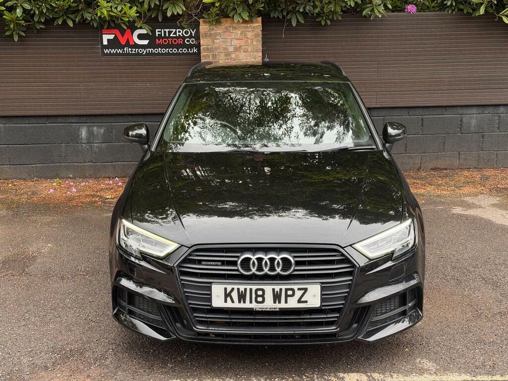 Audi A3 2.0 Tfsi Black Edition Sportback S Tronic Quattro KW18WPZ Black #3