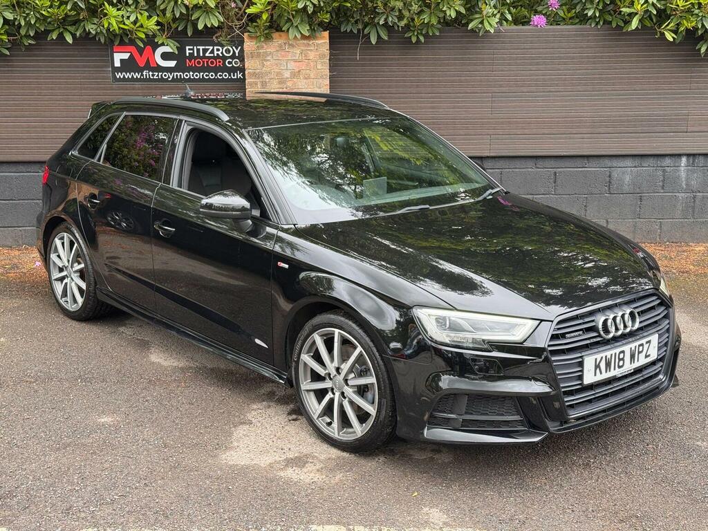Audi A3 2.0 Tfsi Black Edition Sportback S Tronic Quattro KW18WPZ Black #2