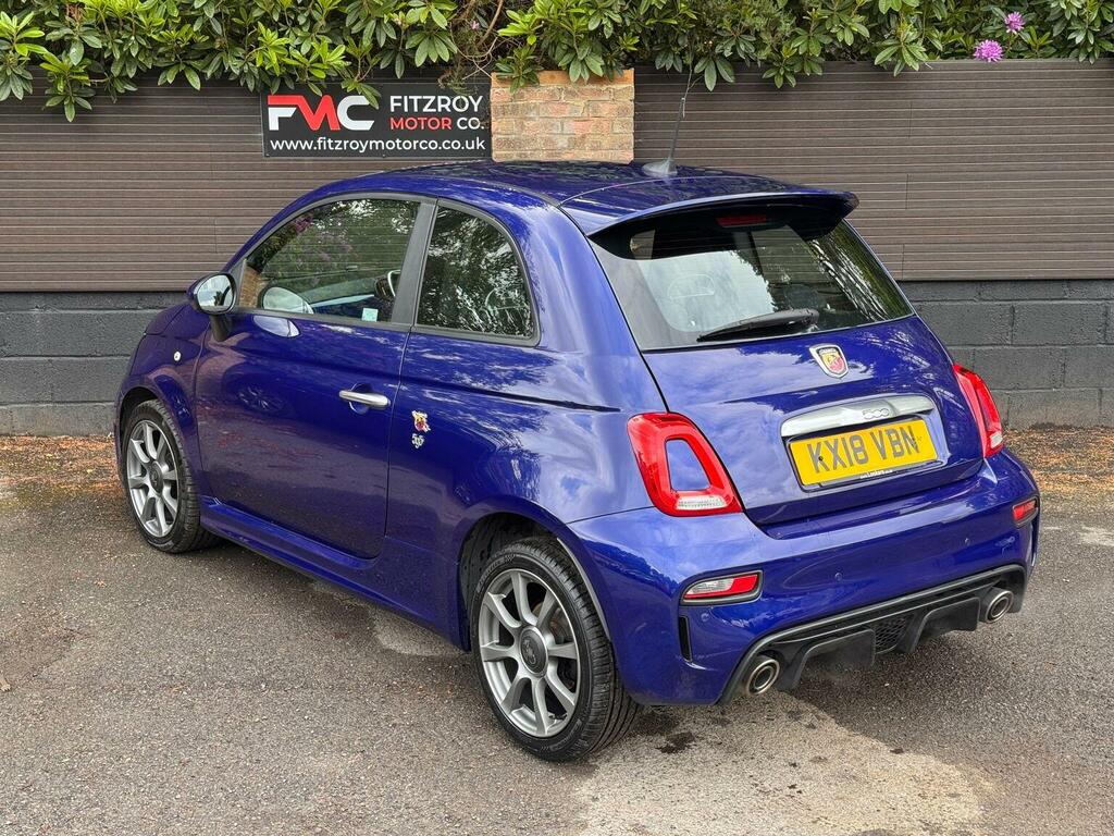 Abarth 595 1.4 T-jet Euro 6 KX18VBN Blue #5