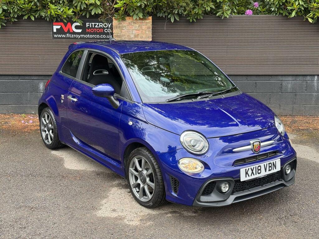 Abarth 595 1.4 T-jet Euro 6 KX18VBN Blue #2